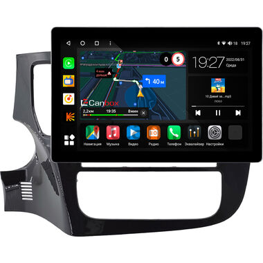 Mitsubishi Outlander 3 2012-2024 (глянцевая) Canbox M-Line 2K 4131-9-0145 11.5 дюймов на Android 10 (4G-SIM, 4/64, DSP, QLed)