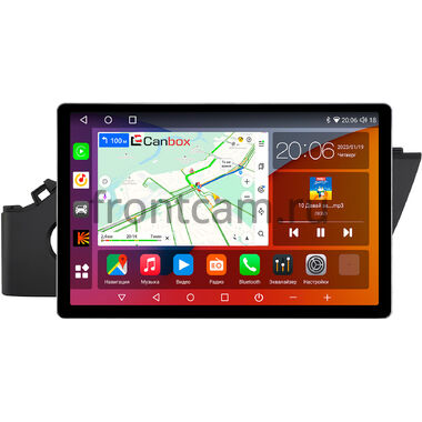 Solaris KRX, KRS 2024-2026 (матовая гладкая) Canbox H-Line 2K 4125-9-1050 13 дюймов на Android 10 (4G-SIM, 4/64, DSP, QLed)