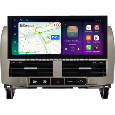 Lexus RX 300, RX 330, RX 350, RX 400h 2003-2009 (золотистая) 12.3 дюйма Canbox PRO-Line 4318-0006 на Android 13 (4G-SIM, 12/256, DSP, QLed) Lexus Style
