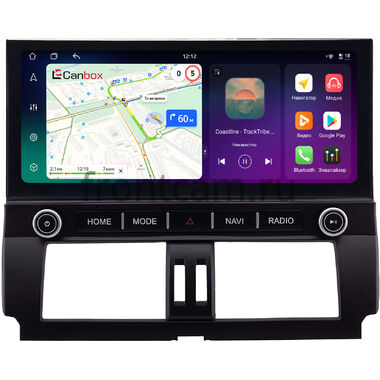 Toyota Land Cruiser Prado 150 2013-2017 (Тип 2) 12.3 дюйма Canbox PRO-Line 4317-0074 на Android 13 (4G-SIM, 8/256, DSP, QLed) Lexus Style
