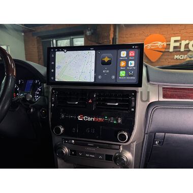 Lexus GX 460 2009-2023 (Тип A+В, Вид 1) 12.3 дюйма Teyes LUX ONE 360 6/128 RM-0088 на Android 10 (4G-SIM, 6/128, DSP, QLed) Mercedes Style