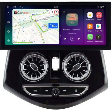 Ravon R2 2016-2020 (глянцевая) 12.3 дюйма Canbox H-Line 4412-0312 на Android 14 (4G-SIM, 8/128, DSP, QLed) Lexus Style