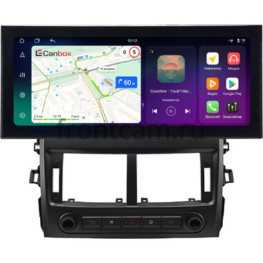 Toyota Corolla (E150) 2006-2013 12.3 дюйма Canbox PRO-Line 4316-0516 на Android 13 (4G-SIM, 6/128, DSP, QLed) Lexus Style