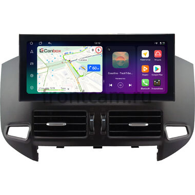 Mitsubishi Pajero 4 2011-2024 (Тип B, Вид 2) 12.3 дюйма Canbox H-Line 4412-0543 на Android 14 (4G-SIM, 8/128, DSP, QLed) Lexus Style