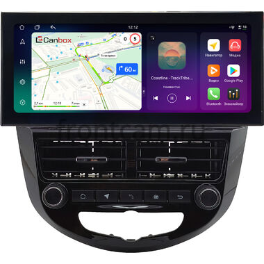 Hyundai Solaris, Accent 4 2010-2019 12.3 дюйма Canbox H-Line 4411-0545 на Android 14 (4G-SIM, 6/128, DSP, QLed) Lexus Style