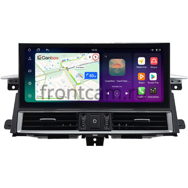 Nissan Patrol (Y62) 2010-2024, Armada 2 2016-2020 (Тип B, для авто с кнопкой TEL, can BSJ) 12.3 дюйма Canbox H-Line 4411-0724 на Android 14 (4G-SIM, 6/128, DSP, QLed) Lexus Style