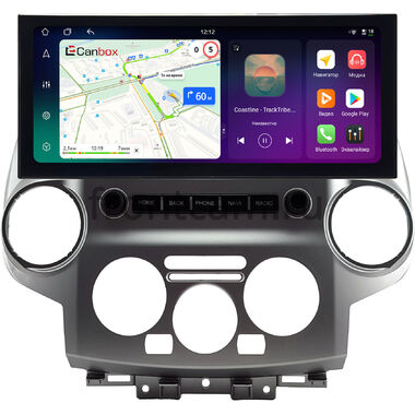 Nissan NV200 2009-2026 (серебряная) 12.3 дюйма Canbox H-Line 4411-0797 на Android 14 (4G-SIM, 6/128, DSP, QLed) Lexus Style