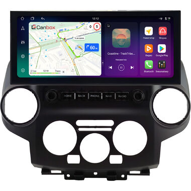 Nissan NV200 2009-2026 (черная) 12.3 дюйма Canbox PRO-Line 4318-0812 на Android 13 (4G-SIM, 12/256, DSP, QLed) Lexus Style