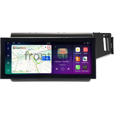 Honda Fit 3 2013-2020 (матовая, правый руль) 12.3 дюйма Canbox PRO-Line 4317-0820 на Android 13 (4G-SIM, 8/256, DSP, QLed) Lexus Style