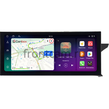 Mercedes-Benz C-klasse (w204) 2011-2015 (руль справа) 12.3 дюйма Canbox H-Line 4410-0925 на Android 14 (4G-SIM, 4/64, DSP, QLed) Lexus Style