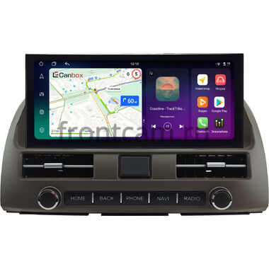 Toyota Camry XV30 2001-2006 (бежевая, без часов) 12.3 дюйма Canbox PRO-Line 4315-0948 на Android 13 (4G-SIM, 4/64, DSP, QLed) Lexus Style