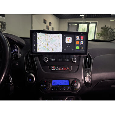 Hyundai ix35, Tucson 2 2009-2015 (Тип A) 12.3 дюйма Canbox M-Line 7710-0954 на Android 10 (4G-SIM, 2/32, DSP, QLed) Audi Style