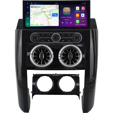 Land Rover Discovery 3 2004-2009 (черная, глянцевая) 12.3 дюйма Canbox H-Line 4412-0969 на Android 14 (4G-SIM, 8/128, DSP, QLed) Lexus Style