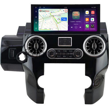 Land Rover Discovery 4 2009-2016 (черная, глянцевая) 12.3 дюйма Canbox H-Line 4411-0973 на Android 14 (4G-SIM, 6/128, DSP, QLed) Lexus Style