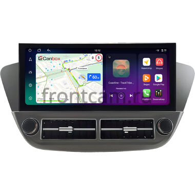 Hyundai Solaris 2 2017-2024 (серая) 12.3 дюйма Canbox H-Line 4320-0979 на Android 10 (4G-SIM, 4/64, DSP, QLed) Lexus Style