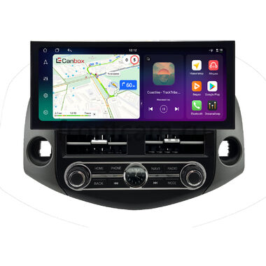 Toyota RAV4 3 (XA30) 2005-2016 12.3 дюйма Canbox H-Line 4411-1588 на Android 14 (4G-SIM, 6/128, DSP, QLed) Lexus Style