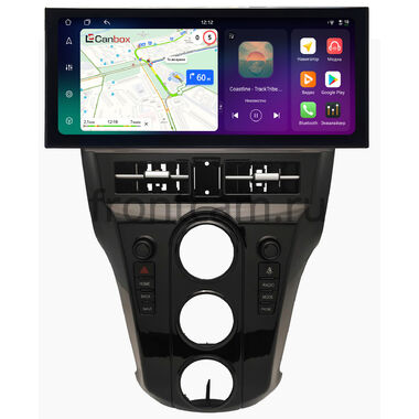 Toyota Platz 1999-2005, Vitz 2, Yaris 2 2005-2012  12.3 дюйма Canbox PRO-Line 4316-1599 на Android 13 (4G-SIM, 6/128, DSP, QLed) Lexus Style