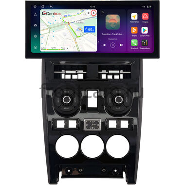 Lada Priora 2007-2013 (черная, глянцевая) 12.3 дюйма Canbox H-Line 4320-1632 на Android 10 (4G-SIM, 4/64, DSP, QLed) Lexus Style