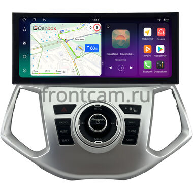 Ford Ecosport 2014-2018 (серебряная) 12.3 дюйма Canbox H-Line 4320-1636 на Android 10 (4G-SIM, 4/64, DSP, QLed) Lexus Style