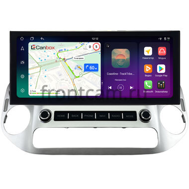Volkswagen Golf Plus 2005-2014, Tiguan 2007-2017 12.3 дюйма Canbox H-Line 4411-1642 на Android 14 (4G-SIM, 6/128, DSP, QLed) Lexus Style