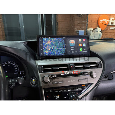 Lexus RX 270, RX 350, RX 450h 2008-2015 (вид 4, тип A, can LZ) 12.3 дюйма Canbox PRO-Line 4317-2260 на Android 13 (4G-SIM, 8/256, DSP, QLed) Lexus Style