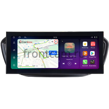 Lada Vesta (NG), Aura 2024-2025 (черная, матовая) 12.3 дюйма Canbox PRO-Line 4318-9-9820 на Android 13 (4G-SIM, 12/256, DSP, QLed) Lexus Style