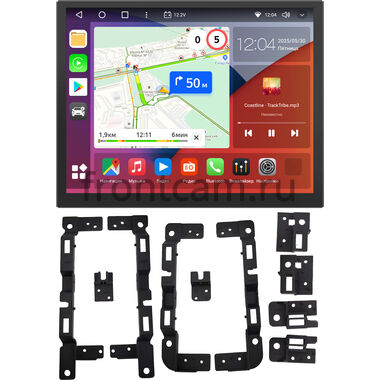 Dodge Challenger 2014-2023 Canbox H-Line 5114 8.4 дюйма на Android 10 (4G-SIM, 8/256, DSP, QLed)
