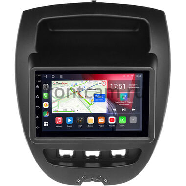 Toyota Aygo 2005-2014 Canbox L-Line 4476-RP-11-167-211 на Android 10 (4G-SIM, 3/32, TS18, DSP, QLed)