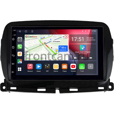 Fiat 500 2 2015-2022 Canbox L-Line 4475-RP-11-804-68 на Android 10 (4G-SIM, 6/128, TS18, DSP, QLed) (173х98)
