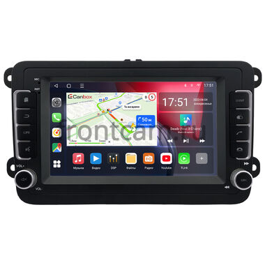 Volkswagen Amarok, Caddy, Golf, Passat, Polo Canbox L-Line 4476-RP-2055-493 на Android 10 (4G-SIM, 3/32, TS18, DSP, QLed)