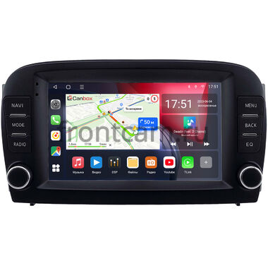 Mercedes-Benz SL (R230) 2001-2006 Canbox L-Line 4510-RP-2160-510 на Android 10 (4G-SIM, 6/128, TS18, DSP, QLed)