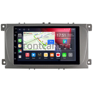 Ford Focus 2, C-MAX, Mondeo 4, S-MAX, Galaxy 2, Tourneo Connect 2006-2015 Canbox L-Line 4476-RP-FRCMD-54 на Android 10 (4G-SIM, 3/32, TS18, DSP, QLed)
