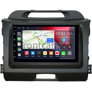 Kia Sportage III 2010-2016 Canbox L-Line 4475-RP-KISGB-52 на Android 10 (4G-SIM, 6/128, TS18, DSP, QLed)
