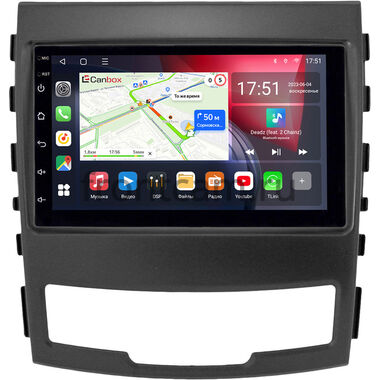 SsangYong Actyon 2, Korando 3 2010-2013 Canbox L-Line 4476-RP-TYACB-61 на Android 10 (4G-SIM, 3/32, TS18, DSP, QLed)
