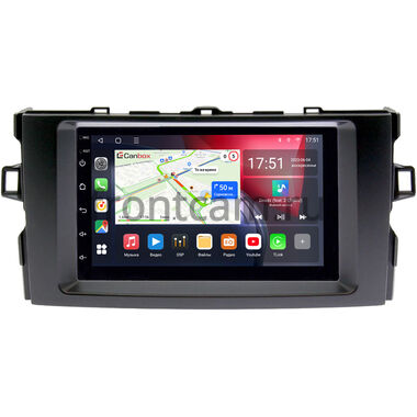 Toyota Auris 2006-2012 Canbox L-Line 4476-RP-TYAU15XB-176 на Android 10 (4G-SIM, 3/32, TS18, DSP, QLed) (173х98)