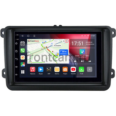 Seat Altea, Leon, Alhambra Canbox L-Line 4476-RP-VWTRN-22 на Android 10 (4G-SIM, 3/32, TS18, DSP, QLed)