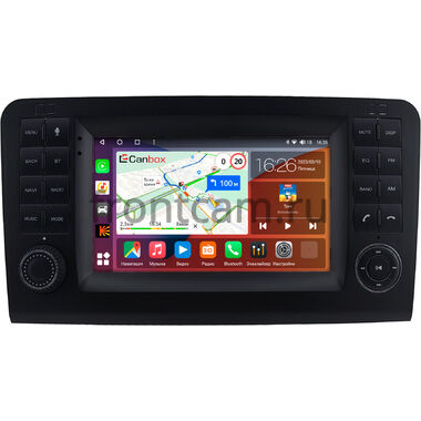 Mercedes-Benz GL (x164) 2006-2012, ML (w164) 2005-2011 (оранжевая подсветка клавиш) Canbox H-Line 4474-RP-0671-521 на Android 10 (4G-SIM, 8/256, DSP, QLed)