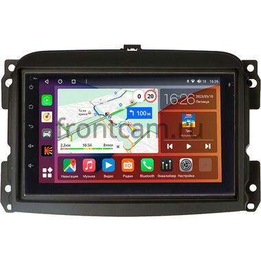 Fiat 500 2 2015-2022 Canbox H-Line 4474-RP-0872-522 на Android 10 (4G-SIM, 8/256, DSP, QLed) (173х98)