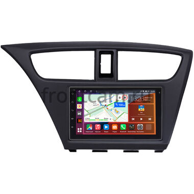 Honda Civic 9 5D 2011-2015 (левый руль, хэтчбэк) Canbox H-Line 4477-RP-11-267-255 на Android 10 (4G-SIM, 4/32, DSP, QLed)
