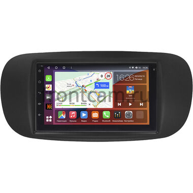 Fiat 500 2 2007-2015 Canbox H-Line 4477-RP-11-322-220 на Android 10 (4G-SIM, 4/32, DSP, QLed)