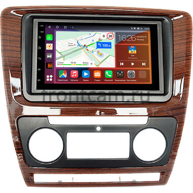 Skoda Octavia A5 2004-2013 (под дерево) Canbox H-Line 4478-RP-11-352-396 на Android 10 (4G-SIM, 6/128, DSP, QLed)
