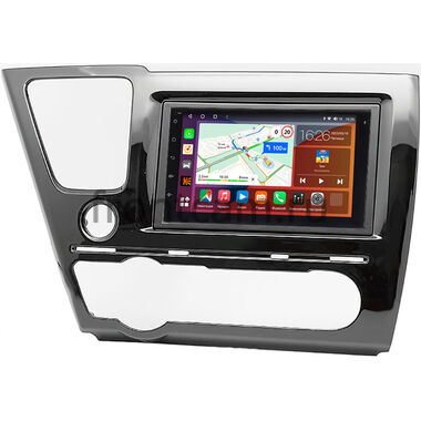 Honda Civic 9 4D 2013-2017 (левый руль, седан) Canbox H-Line 5479-RP-11-467-305 на Android 14 (4G-SIM, 8/128, DSP, QLed)