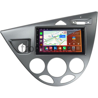 Ford Focus 1998-2005 (серебро) Canbox H-Line 4477-RP-11-549-239 на Android 10 (4G-SIM, 4/32, DSP, QLed)