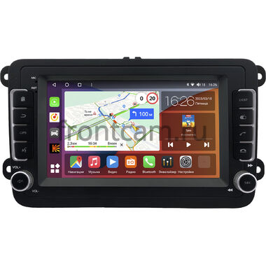 Skoda Fabia 2 2007-2014, Rapid 2012-2020, Roomster 2006-2015 Canbox H-Line 4479-RP-2055-493 на Android 10 (4G-SIM, 8/128, DSP, QLed)