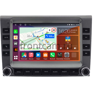 Porsche Cayman (987), 911 (997), Boxster (987) 2004-2012 (серая) Canbox H-Line 4477-RP-2166-512 на Android 10 (4G-SIM, 4/32, DSP, QLed)