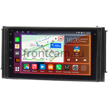 Hyundai Santa Fe II 2005-2012 (для авто с навигацией) Canbox H-Line 4477-RP-HDSFB-183 на Android 10 (4G-SIM, 4/32, DSP, QLed) (173х98)