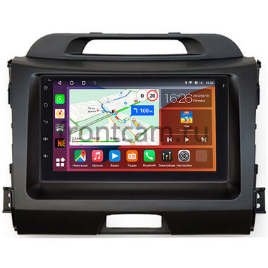 Kia Sportage III 2010-2016 Canbox H-Line 4477-RP-KISGB-52 на Android 10 (4G-SIM, 4/32, DSP, QLed)