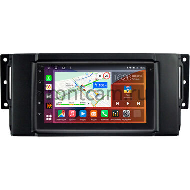 Land Rover Discovery 3, Range Rover Sport 2005-2009 (устанавливается вниз) Canbox H-Line 4477-RP-LRRN-114 на Android 10 (4G-SIM, 4/32, DSP, QLed)