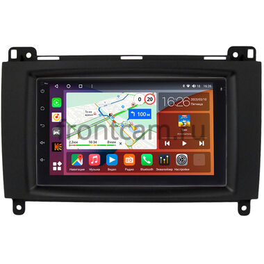 Mercedes A-klasse (W169), B-klasse (W245), Vito 2 (W639), Vito 3 (W447), Viano (W639) 2006-2018 Canbox H-Line 4477-RP-MRB-57 на Android 10 (4G-SIM, 4/32, DSP, QLed)