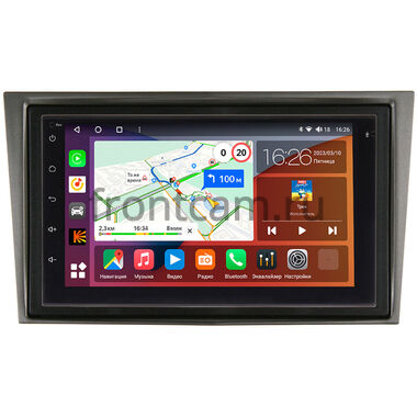 Opel Astra H 2004-2014, Astra GTC H 2004-2011 (серая, с ребром) Canbox H-Line 4479-RP-OPVTD-212 на Android 10 (4G-SIM, 8/128, DSP, QLed)